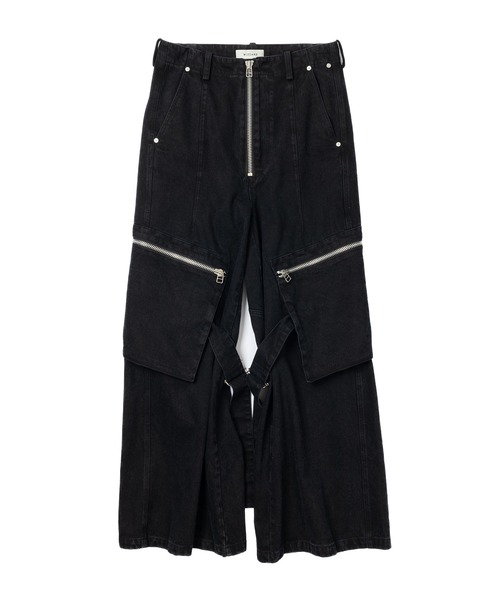 Wizzard(ウィザード)の「Wizzard ウィザード / CARGO PANTS ワイドカーゴパンツ / W24AW-PA040(カーゴパンツ・メンズ・ブラウン/グレー/ブラック・2)」の2枚目の写真