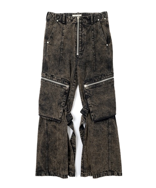 Wizzard(ウィザード)の「Wizzard ウィザード / CARGO PANTS ワイドカーゴパンツ / W24AW-PA040(カーゴパンツ・メンズ・ブラウン/グレー/ブラック・2)」の11枚目の写真