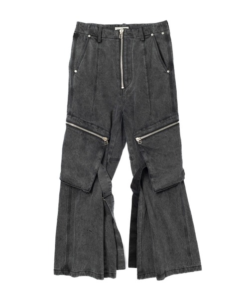 Wizzard(ウィザード)の「Wizzard ウィザード / CARGO PANTS ワイドカーゴパンツ / W24AW-PA040(カーゴパンツ・メンズ・ブラウン/グレー/ブラック・2)」の10枚目の写真