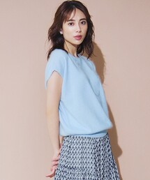 ファー」に該当するレディースのニット/セーター（半袖