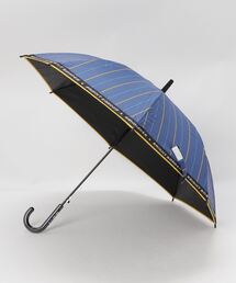 COMMON WARE（コモンウェアー）の「NT:UVブライトボーダー 雨晴兼用キッズアンブレラ　55cm（長傘・キッズ）」