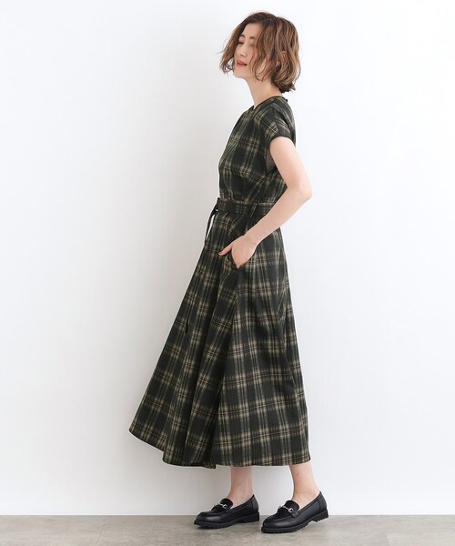 GROVE ♥ ELLON ONE-PIECE/追跡付 セール】テントラインワンピース（ワンピース）｜grove