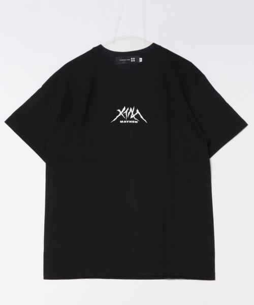 SAMURAI CORE(サムライコア)の「★SAMURAI CORE x MAYHEM★Graphic Design T(Tシャツ/カットソー・メンズ・ブラック/ホワイト・LARGE/MEDIUM)」の2枚目の写真