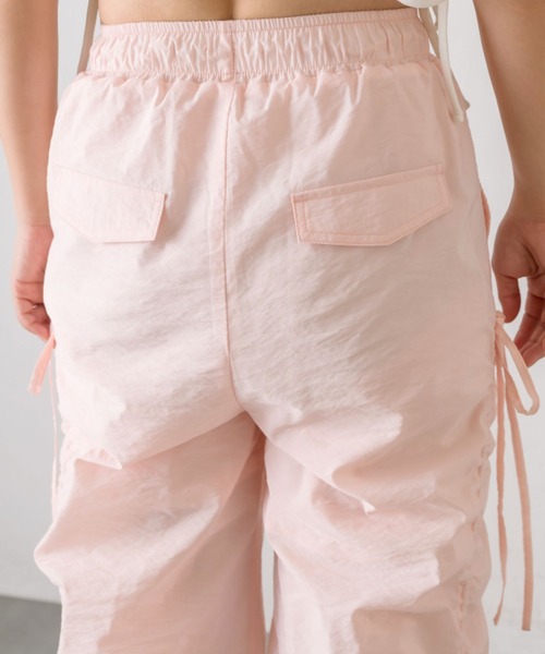 OLIVE des OLIVE(オリーブデオリーブ)の「サイドギャザーリボンパンツ(その他パンツ・レディース・ベージュ/ピンク/ブラック/オフホワイト・FREE)」の19枚目の写真