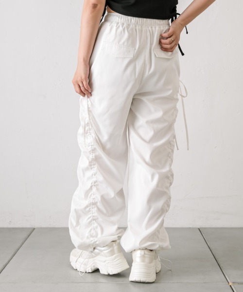 サイドギャザーリボンパンツ（その他パンツ）｜OLIVE des OLIVE