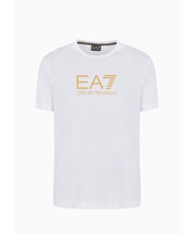 EMPORIO ARMANI EA7（エンポリオアルマーニイーエーセブン）の「【エンポリオ アルマーニ EA7】Gold Label クルーネックTシャツ コットンジャージー（Tシャツ/カットソー）」