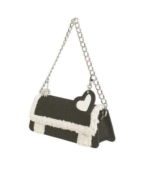 【セール】ボアデニムBAG（ショルダーバッグ）｜EVRIS（エヴリス）