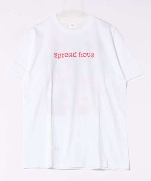 sunny branch(サニーブランチ)の「★Spread Love★ オリジナルプリント S/S T(Tシャツ/カットソー・レディース・ブラック/ホワイト・LARGE/MEDIUM)」の2枚目の写真
