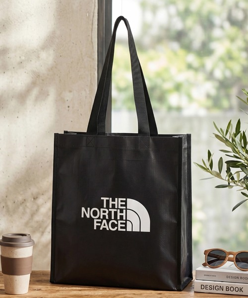 あ*ん様 ロゴ入 ブラック エコバッグ ノベルティ セール】【THE NORTH FACE/ザノースフェイス】 Tarpaulin Eco Bag