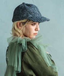 ORIENT MILLINERY | NANA【ﾅﾅ】ツイードキャップ(キャップ)