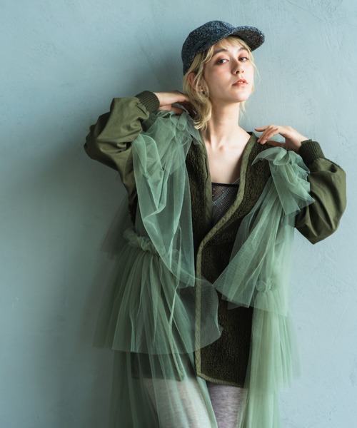 ORIENT MILLINERY（オリエント ミリナリー）の「NANA【ﾅﾅ】ツイードキャップ（キャップ・レディース・ブルー/ブラック/グレー・FREE）」の11枚目の写真