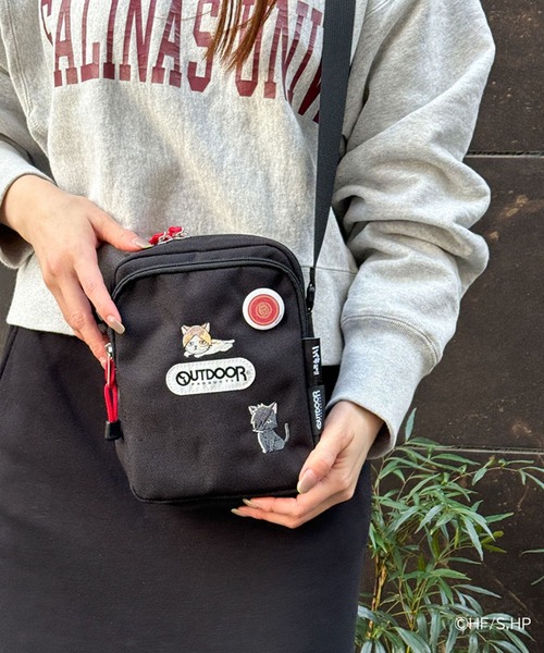 OUTDOOR PRODUCTS(アウトドアプロダクツ)の「ハイキュー!!×OUTDOOR PRODUCTS ミニショルダーバッグ(ショルダーバッグ・レディース・オレンジ/ブラック/グレー/ベージュ・FREE)」の7枚目の写真