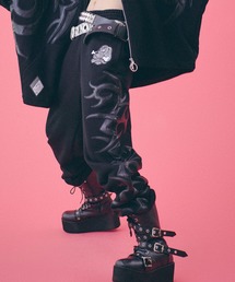 GALFY 部族系スウェットパンツ WHITE Lサイズ GALFY (ガルフィー) 部族系スウェットパンツ WHITE / ロック