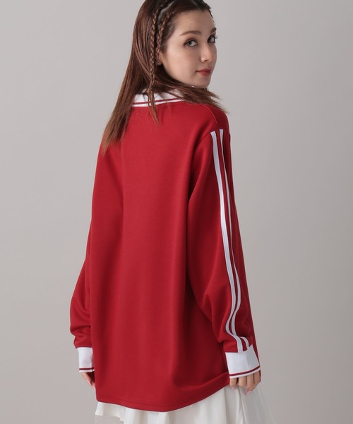 FOREVER 21(フォーエバー トゥエンティーワン)の「【2024FW】ゲームシャツ(Tシャツ/カットソー・レディース・レッド/オフホワイト/ブラック・FREE)」の10枚目の写真