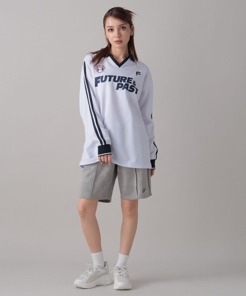 FOREVER 21(フォーエバー トゥエンティーワン)の「【2024FW】ゲームシャツ(Tシャツ/カットソー・レディース・レッド/オフホワイト/ブラック・FREE)」の15枚目の写真