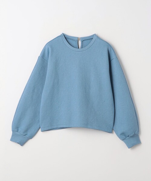 green label relaxing（グリーンレーベルリラクシング）の「ブリスター ジャカード プルオーバー カットソー（Tシャツ/カットソー・レディース・オフホワイト/ブラック/ライトブルー・FREE）」の16枚目の写真