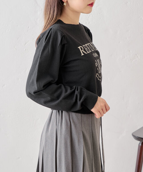 セール】ロゴモチーフ入りニット（ニット/セーター）｜Chico（チコ）の