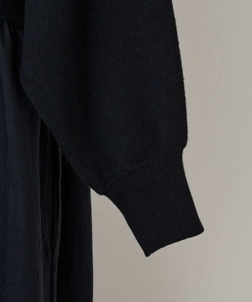 BEARDSLEY（ビアズリー）の「ニットコンビギャザーワンピース