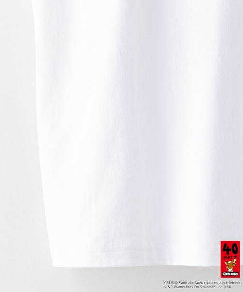 JEANS MATE(ジーンズメイト)の「【GREMLINS/グレムリン】オリジナルデザインロンT ギズモ ドロップショルダー ビッグシルエット ユニセックス(Tシャツ/カットソー・メンズ・グレー系その他/ベージュ系その他2/ホワイト系その他/グレー系その他2/ブルー系その他・SMALL/MEDIUM/LARGE/X-LARGE)」の9枚目の写真