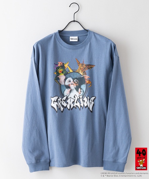 JEANS MATE(ジーンズメイト)の「【GREMLINS/グレムリン】オリジナルデザインロンT ギズモ ドロップショルダー ビッグシルエット ユニセックス(Tシャツ/カットソー・メンズ・グレー系その他/ベージュ系その他2/ホワイト系その他/グレー系その他2/ブルー系その他・SMALL/MEDIUM/LARGE/X-LARGE)」の17枚目の写真