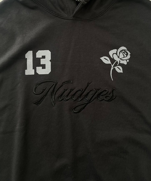 SHAGGIE(シャギー)の「フード付きノースリオーバースウェット(スウェット・レディース・チャコールグレー/ボルドー・FREE)」の17枚目の写真