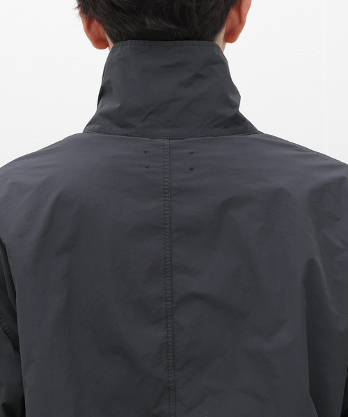 ATON(エイトン)の「ATON(エイトン) AIR WEATHER SHORT MODS COAT JKAGCW0800(モッズコート・メンズ・チャコールグレー/ブラック・6/4)」の8枚目の写真
