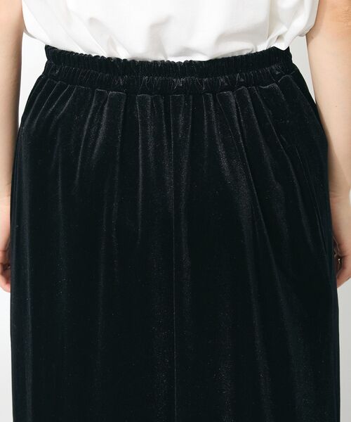 CRAFT STANDARD BOUTIQUE（クラフトスタンダードブティック）の「ベロアマーメイドスカート（スカート・レディース・ボルドー/ブラック・M/L）」の9枚目の写真