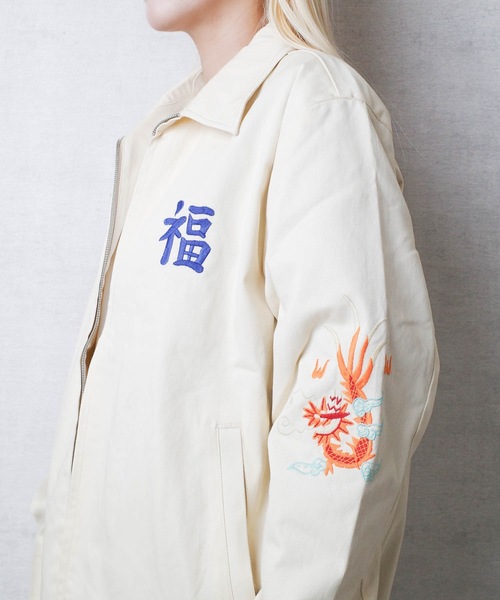 HOUSTON(ヒューストン)の「HOUSTON / VIETNAM JACKET / 51350 / 51351(スカジャン・レディース・その他1/その他2/その他4/その他5/その他3・LARGE/X-LARGE)」の19枚目の写真