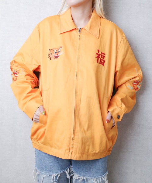 セール】HOUSTON / VIETNAM JACKET / 51350 / 51351（スカジャン
