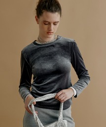 kiehtova | 【kiehtova】VELOR TOPS/ベロア トップス(Tシャツ/カットソー)