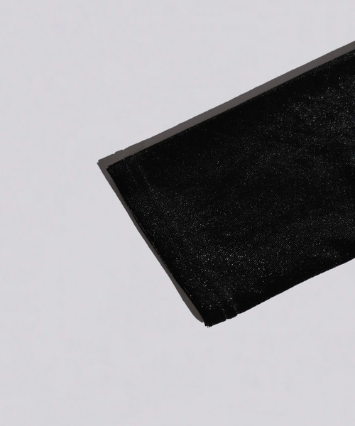 kiehtova（キエトヴァ）の「【kiehtova】VELOR TOPS/ベロア トップス（Tシャツ/カットソー・レディース・オフホワイト/ピンク/バーガンディー/ブラック/グレー・FREE）」の9枚目の写真