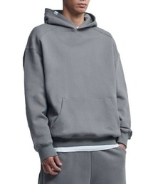 NOMANUAL（NOMANUAL）の「【NOMANUAL】M.L HOODIE / 【ノーマニュアル】ロゴプリント長袖パーカー（パーカー）」