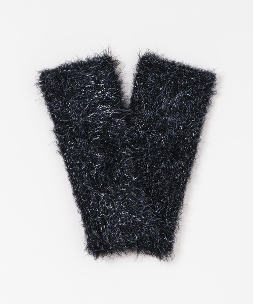 CONTROL FREAK / CTFK（コントロールフリーク）の「CONTROL FREAK　ラメフェザーグローブ（手袋・レディース・ベージュ/グレー/ブラック・ONE）」の7枚目の写真