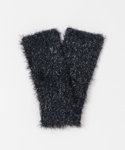 CONTROL FREAK / CTFK（コントロールフリーク）の「CONTROL FREAK　ラメフェザーグローブ（手袋・レディース・ベージュ/グレー/ブラック・ONE）」の8枚目の写真