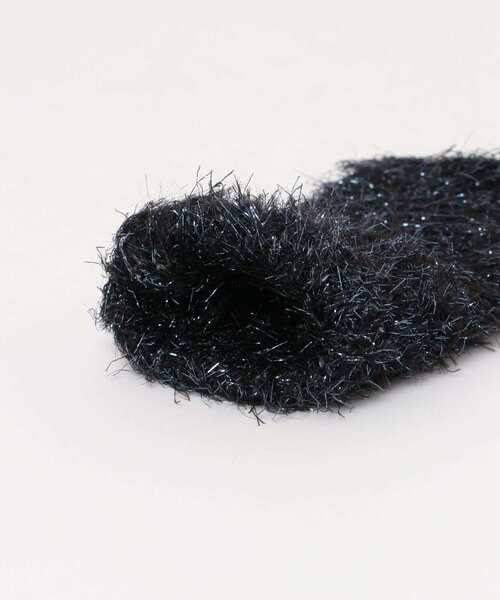 CONTROL FREAK / CTFK（コントロールフリーク）の「CONTROL FREAK　ラメフェザーグローブ（手袋・レディース・ベージュ/グレー/ブラック・ONE）」の9枚目の写真