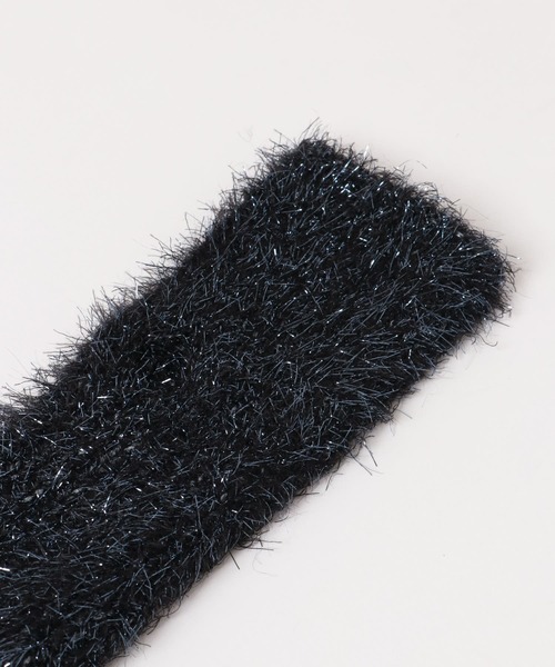 CONTROL FREAK / CTFK（コントロールフリーク）の「CONTROL FREAK　ラメフェザーグローブ（手袋・レディース・ベージュ/グレー/ブラック・ONE）」の10枚目の写真