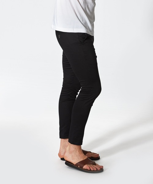 ACANTHUS(アカンサス)の「ACANTHUS:Easy Tight Pants(スラックス・メンズ・ベージュ/ブラック/チャコールグレー・S/M/L/XL)」の10枚目の写真
