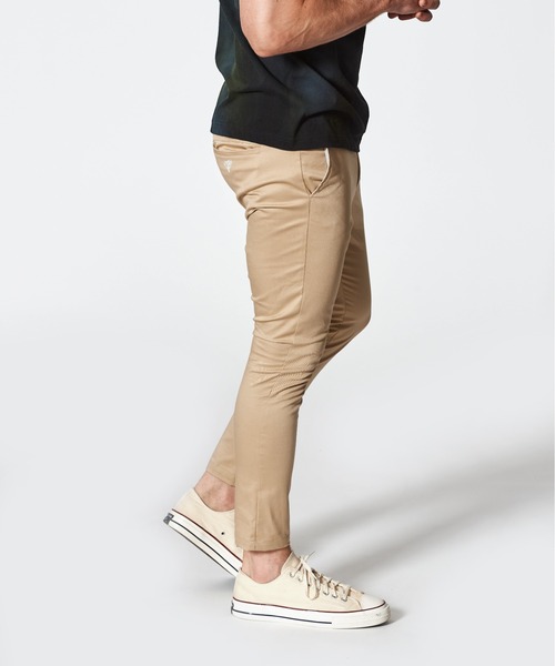ACANTHUS(アカンサス)の「ACANTHUS:Easy Tight Pants(スラックス・メンズ・ベージュ/ブラック/チャコールグレー・S/M/L/XL)」の16枚目の写真