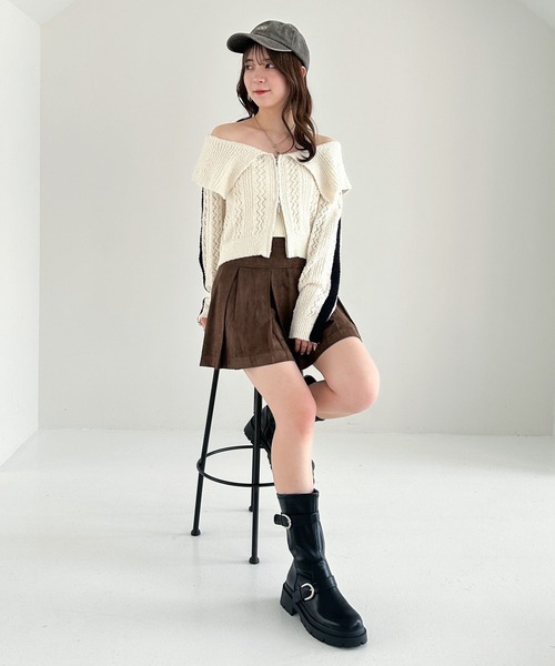 セール】WZIPラインニット 207644（ニット/セーター）｜Heather