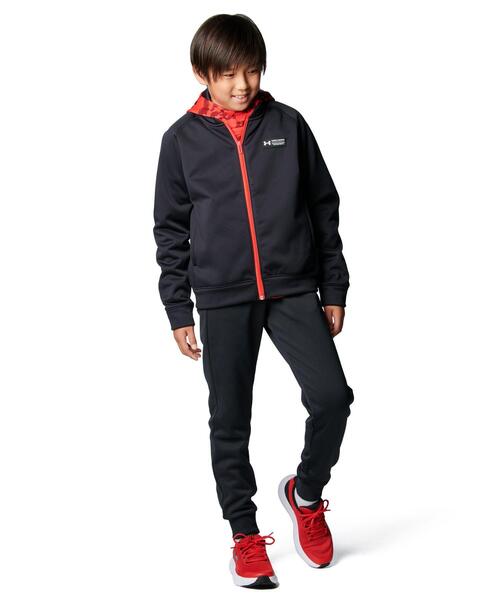 【セール】UAウインターニット 3レイヤー フルジップ ジャケット（トレーニング/キッズ）（その他アウター）｜UNDER ARMOUR（アンダーアーマー）
