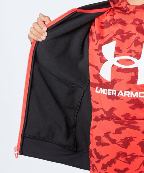 【セール】UAウインターニット 3レイヤー フルジップ ジャケット（トレーニング/キッズ）（その他アウター）｜UNDER ARMOUR（アンダーアーマー）