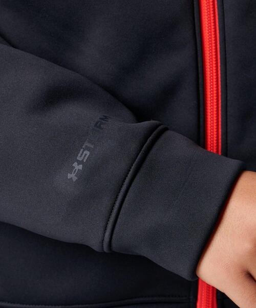 【セール】UAウインターニット 3レイヤー フルジップ ジャケット（トレーニング/キッズ）（その他アウター）｜UNDER ARMOUR（アンダーアーマー）