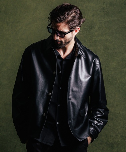 CRIMIE（クライミー）の「SPANISH LAMB LEATHER BLOUSON JACKET 