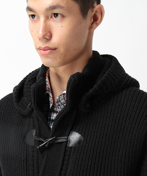 ikka（イッカ）の「ニットダッフルアウター（ダッフルコート）」 - WEAR