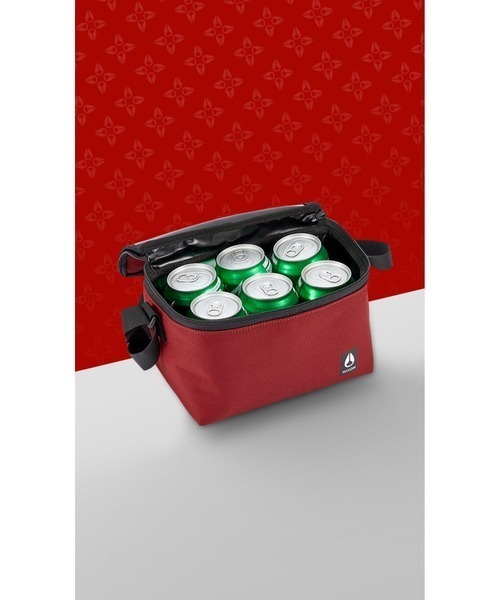 NIXON（ニクソン）の「【NIXON/ニクソン】Siesta Cooler Bag  再生海洋プラスチック素材　350mlサイズ6缶収納可　ショルダーバッグ（ショルダーバッグ・メンズ・ブラウン系その他・FREE）」の2枚目の写真