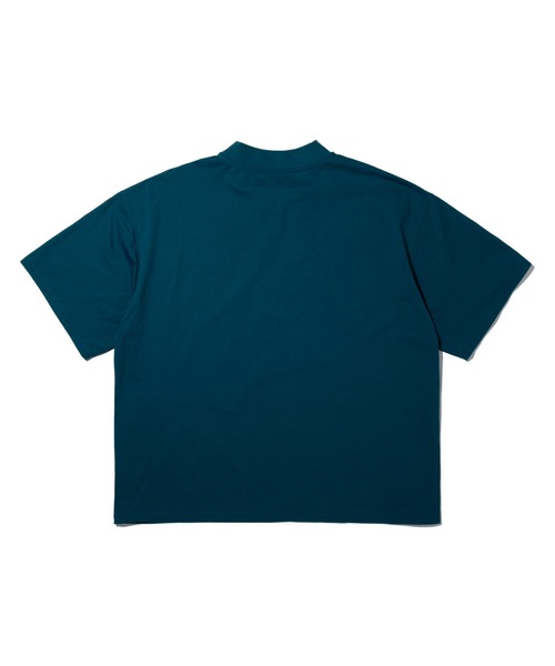 Kinetics(キネティクス)の「PRECEPT MOCK NECK T-SHIRT_(プリセプト 半袖天竺モックネックシャツ)(Tシャツ/カットソー・メンズ・パープル/グリーン/ホワイト/ブラック・MEDIUM/LARGE/X-LARGE)」の9枚目の写真