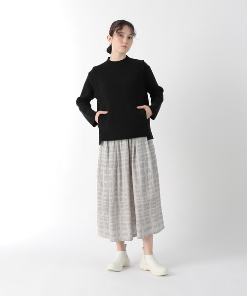 Plantation（プランテーション）の「ラティスJQ / スカート / (O)（スカート・レディース・ライトグレー/ライトブルー/ブラック・M size）」の11枚目の写真