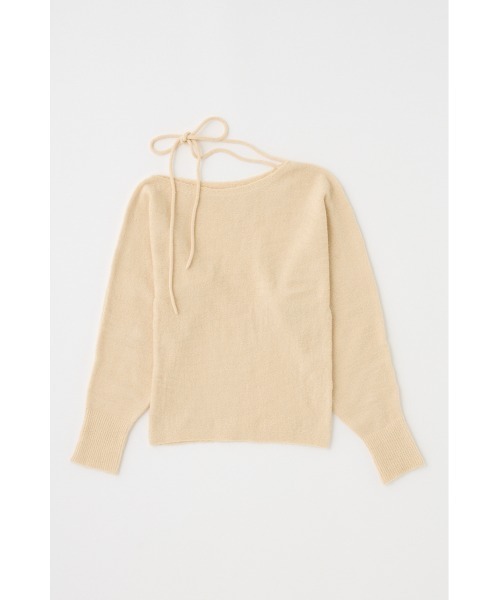 MOUSSY(マウジー)の「ONE SHOULDER セーター(ニット/セーター・レディース・アイボリー/チャコールグレー/レッド・FREE)」の17枚目の写真