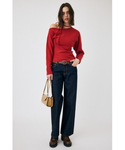 ONE SHOULDER セーター（ニット/セーター）｜MOUSSY（マウジー