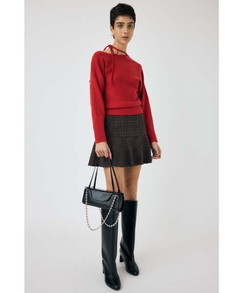 ONE SHOULDER セーター（ニット/セーター）｜MOUSSY（マウジー